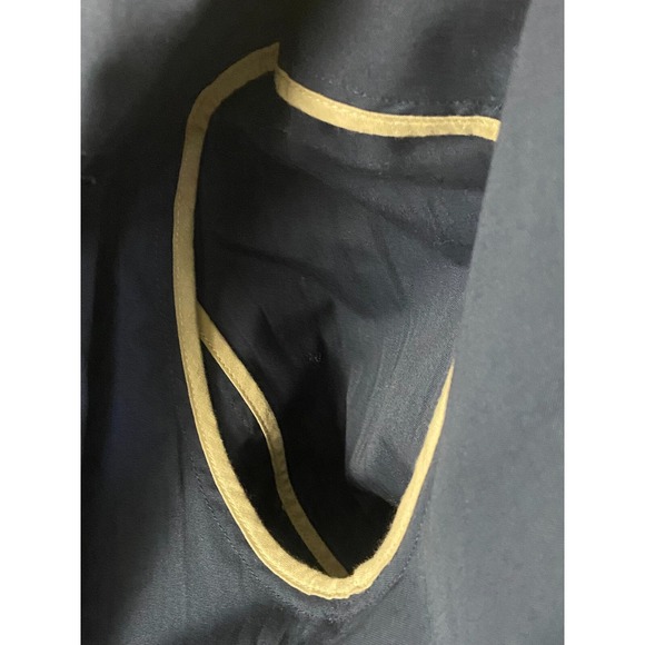 Aquascutum London Women's Navy Blue Classic Belted Coat Made in Italy US Sz 6 - Picture 6 of 9